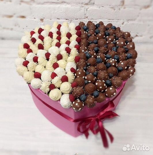 Букет из клубники в шоколаде