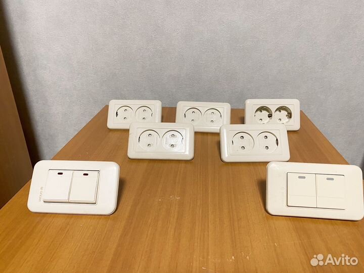Розетки и выключатели бу