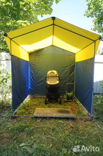 Палатка (навес, тент на каркасе) разборная 2х2м