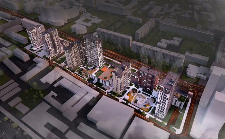 2-к. квартира, 45,7 м², 22/25 эт.