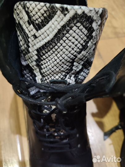 Ботинки демисезонные женские 36 нат. кожа