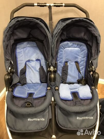 Коляска для двойни bumbleride indie twin