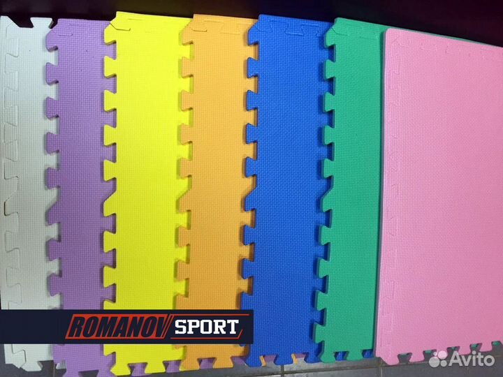 Мягкий пол (маты пазлы)