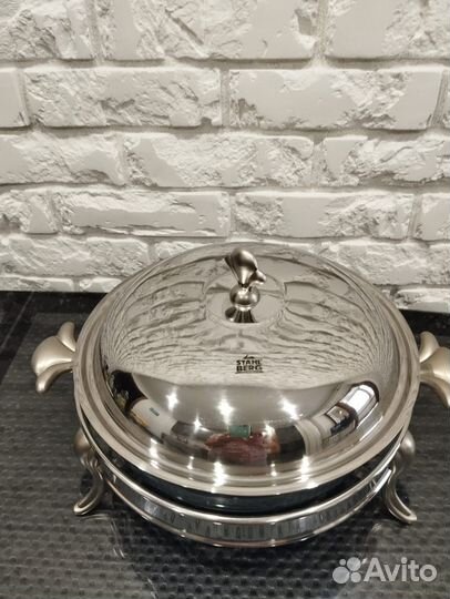 Мармит с подогревом круглый