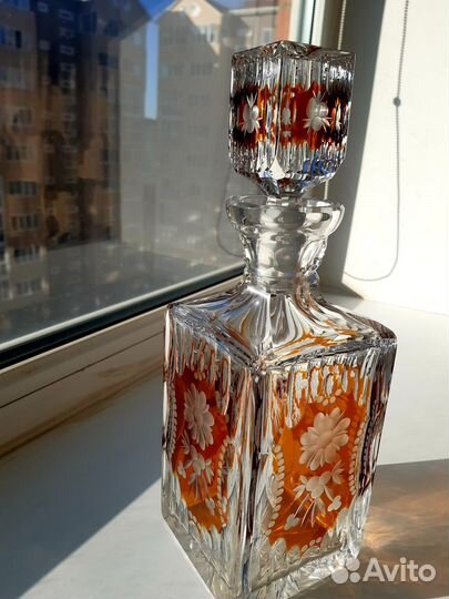 Штоф хрусталь гдр