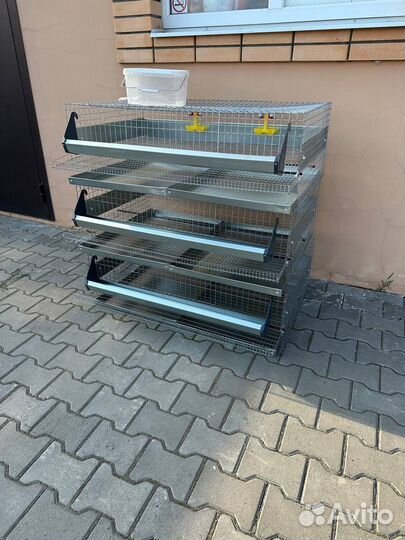 Клетка для перепелов на 150 голов