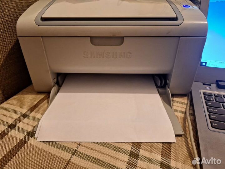 Принтер лазерный Samsung ML-2160, ч/б, A4, серый