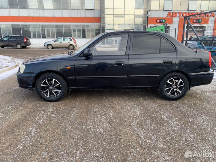 Hyundai Accent 1.5 AT, 2007, 170 000 км