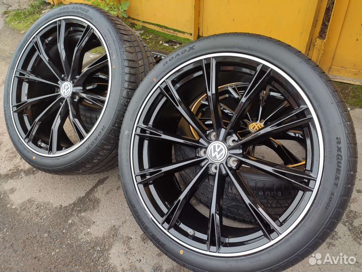 Диски шины колёса R22 на Volkswagen Touareg lll 3