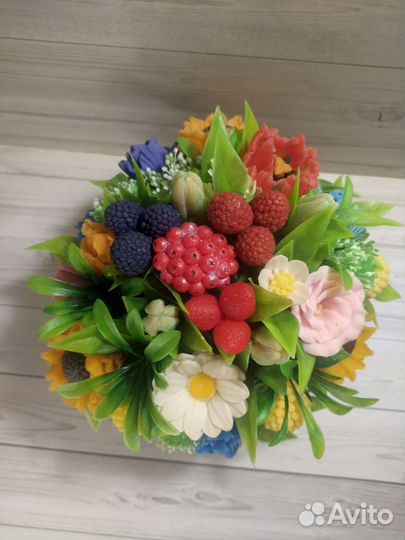 Букет из мыла