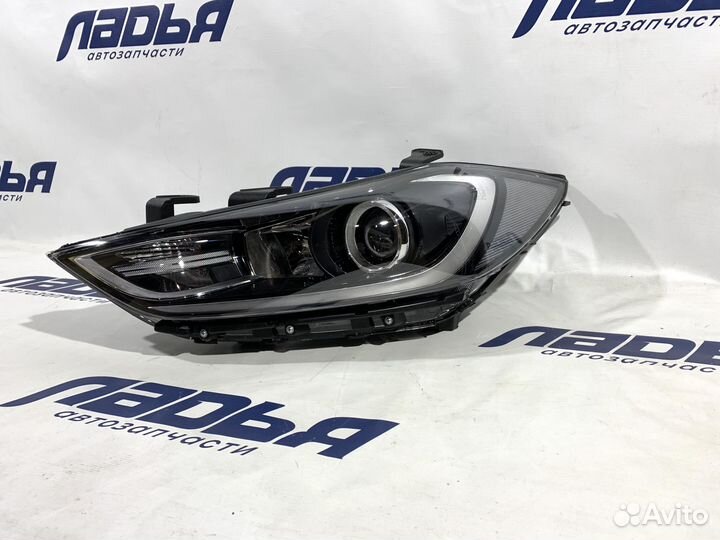 Фара hyundai elantra 16-19 LH
