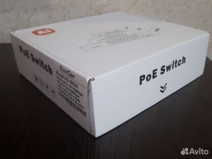 Poe коммутатор 10