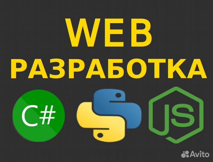 Разработка сайтов на C#, Python, Javascript