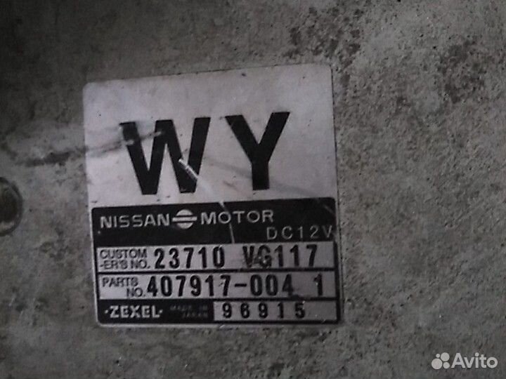 Эбу ZD30 zd30 зд30 nissan patrol elgrand