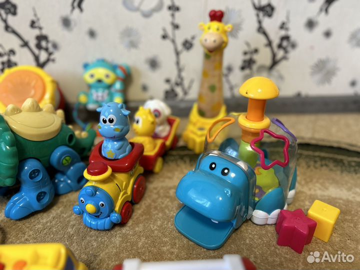 Игрушки пакетом музыкальные, цена за всё