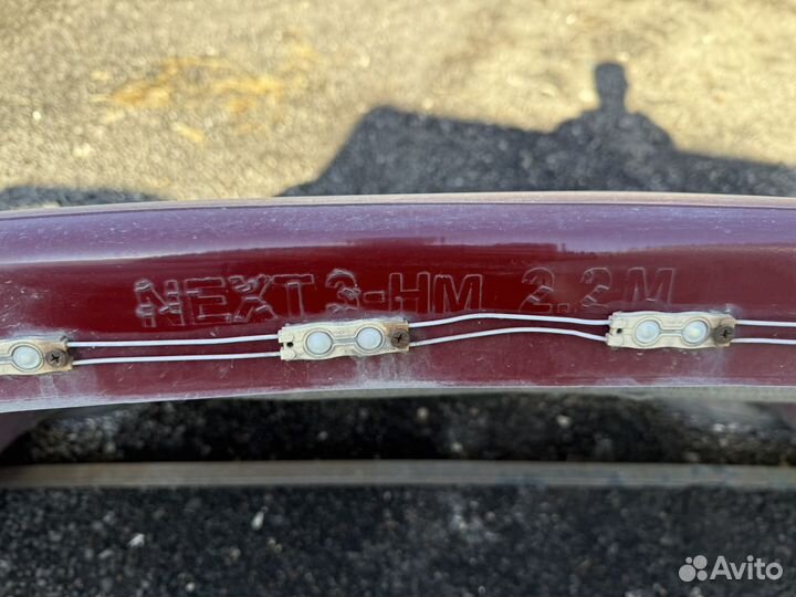 Спойлер на Газель next 2.20