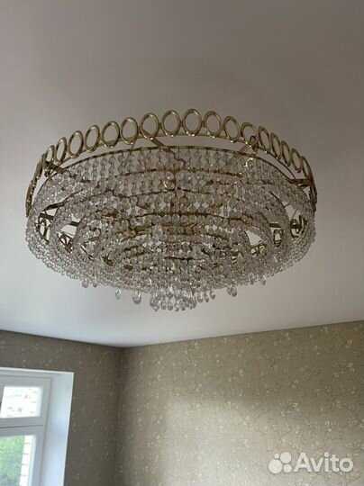 Люстра хрустальная