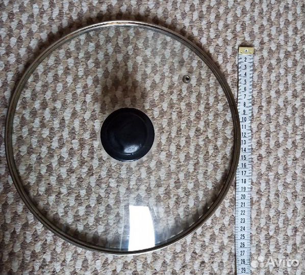 Крышки стеклянные 27,5 и 21,5