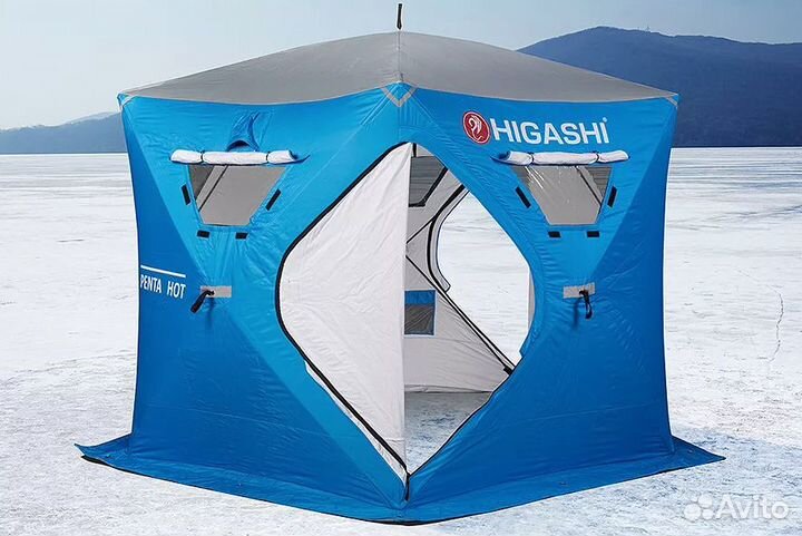 Палатка higashi Penta Hot DC зимняя для рыбалки