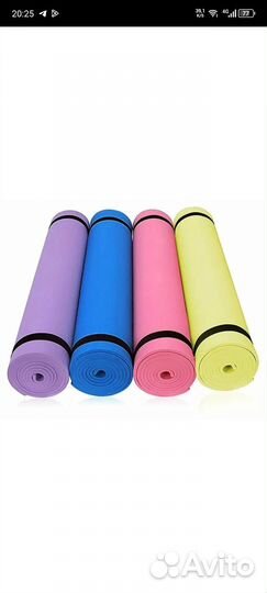 Коврик для йоги и фитнеса