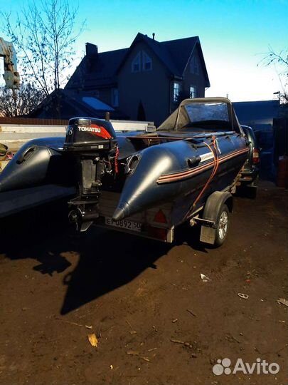 Моторная лодка с мотором тохатсу 18