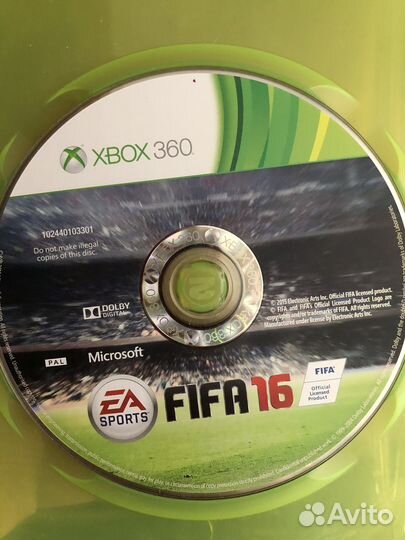 Диски на xbox 360 разные