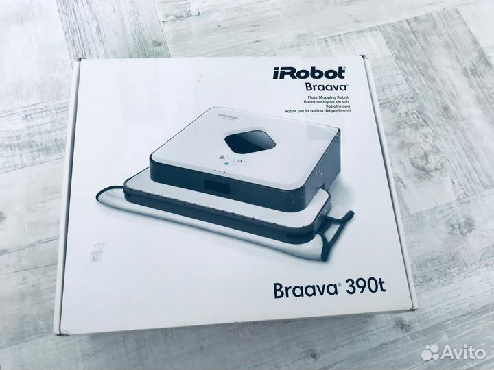 Робот-пылесоc новый iRobot Braava 390T
