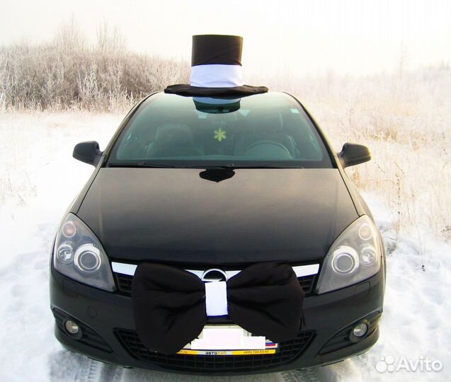 Украшение на машину на свадьбу