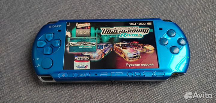 Sony PSP 3008 slim + игры