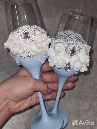 Свадебные бокалы