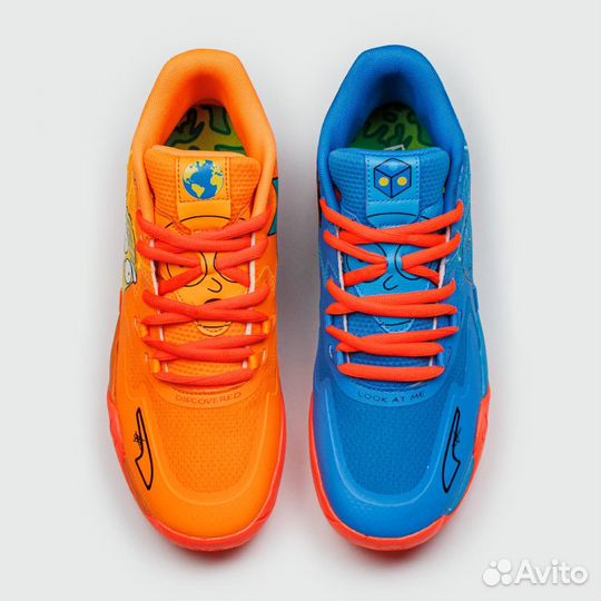 Баскетбольные Puma MB.01 Orange Blue