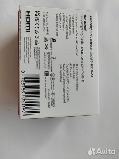 Raspberry pi 4 model B 4GB