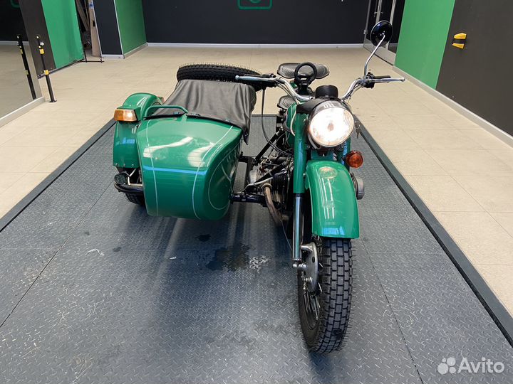 Мотоцикл урал М6736 зелёный 1984г. пробег 283 км