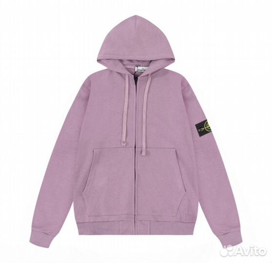 Stone island zip hoodie