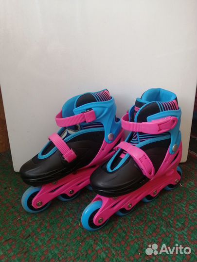 Роликовые коньки детские раздвижные