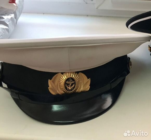 Фуражка вмф белая