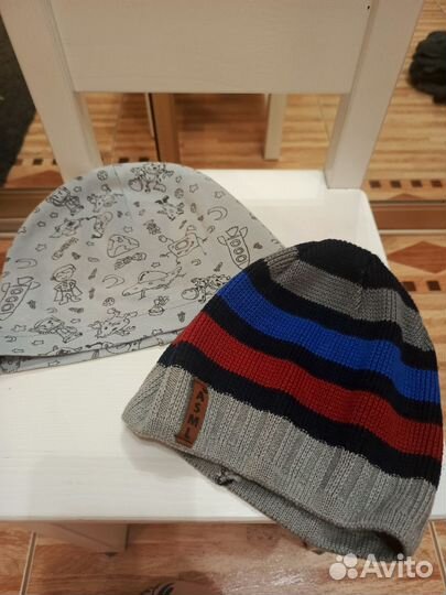 Шапка, снуд, перчатки, варежки на мальчика 4-6 лет