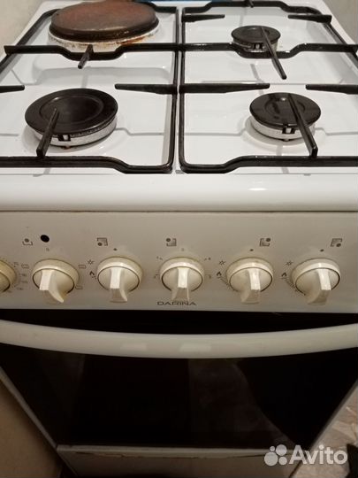 Плита газовая с электродуховкой