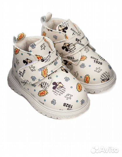 Ботинки демисезонные для девочки, весна. Новые