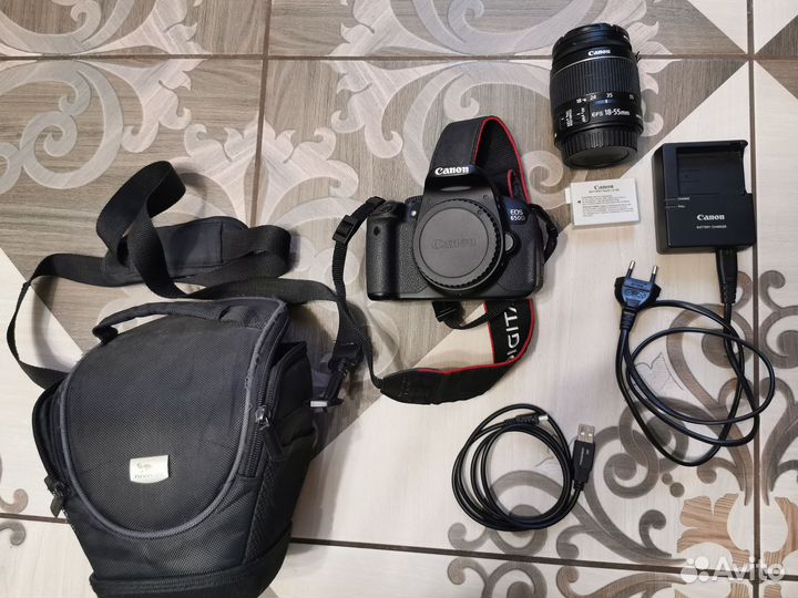 Зеркальный фотоаппарат canon 650d