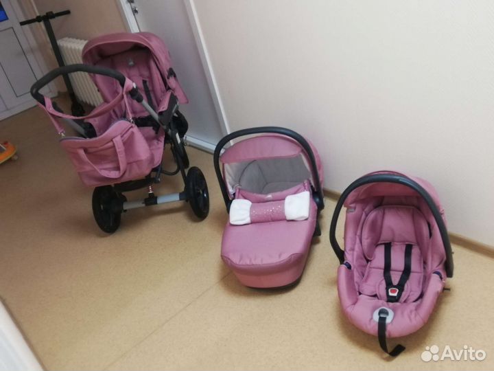 Детские коляски 3 в 1 бу