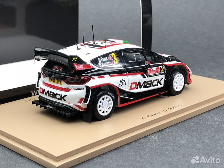 Ford Fiesta Winner R Britain 2017 Spark 1:43