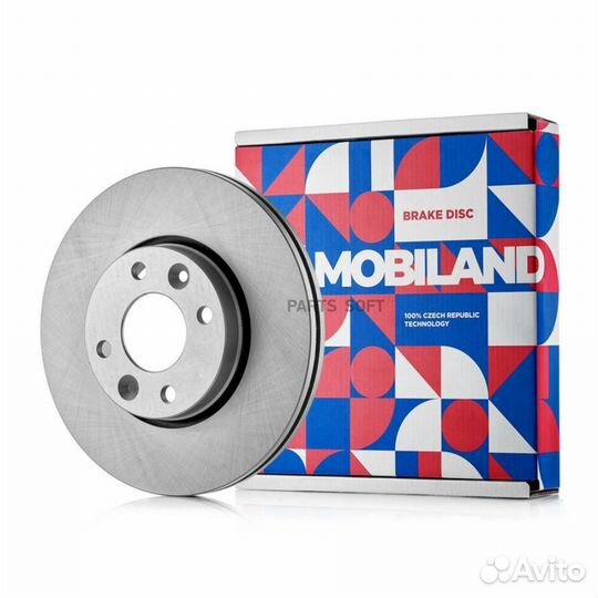 Mobiland 416102991 416102991 диск тормозной передн