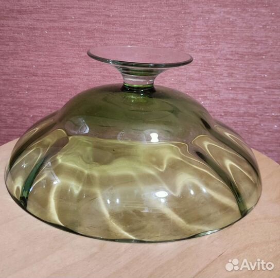 Ваза для фруктов на ножке СССР