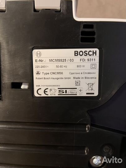 Кухонный комбайн bosch mcm55