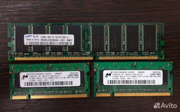 Оперативная память DDR