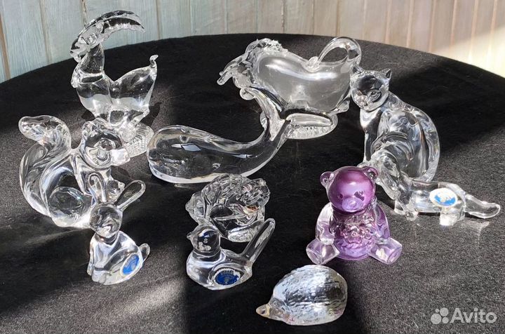 Фигурка хрусталь Богемия