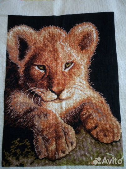 Картина Львёнок