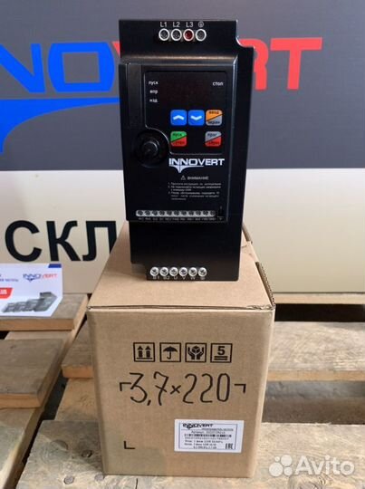 Частотный преобразователь 3,7 кВт 220/380 innovert