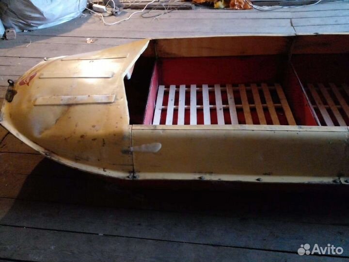 Алюминиевая лодка 1990г Романтика